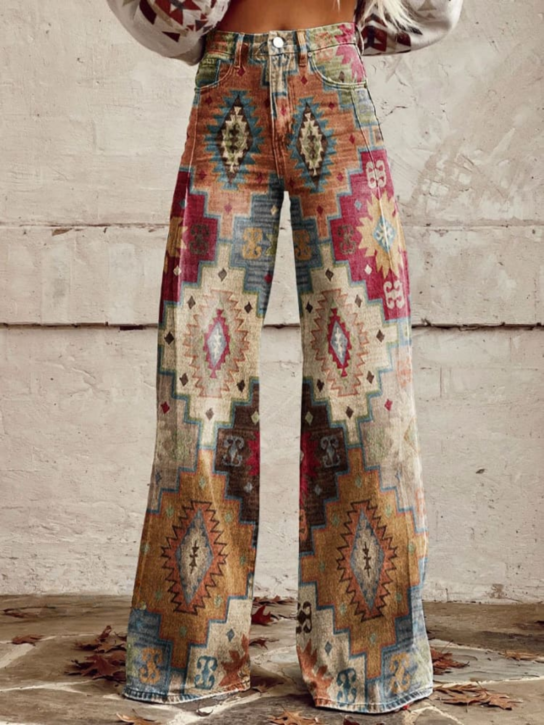 Talisse™ | Luxe Chevron Trousers