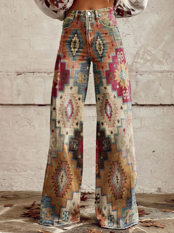 Talisse™ | Luxe Chevron Trousers
