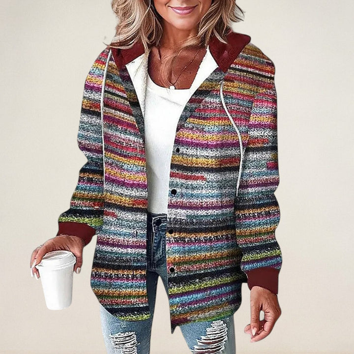Sibylle – Gemütlichi Jacke mit Stilstruktur