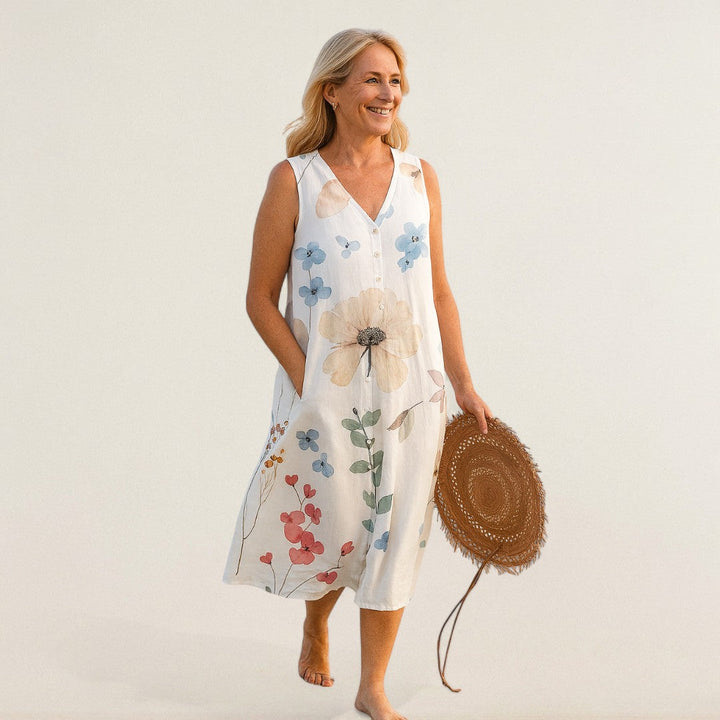 Annemarie – Blumigs Kleid mit luftigem Schnitt