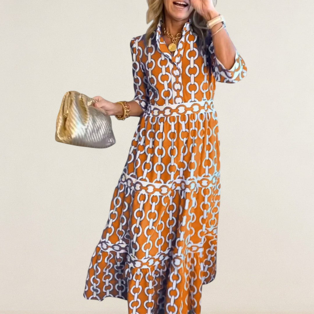 Patricia – Fliessends Kleid mit stilvolle Präsenz