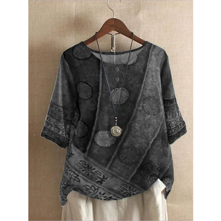 Valarie - Bohemian Kleurige Top