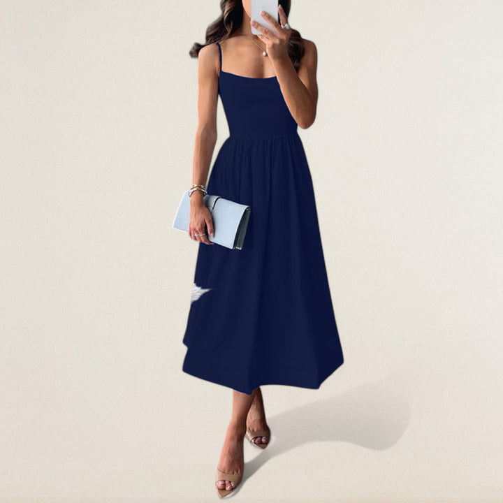 Noemi – Elegantes Trägerkleid mit schmeichelnder A-Linie