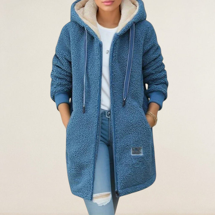 Ronja – Kuscheligi Kapuzenjacke für kalti Täg