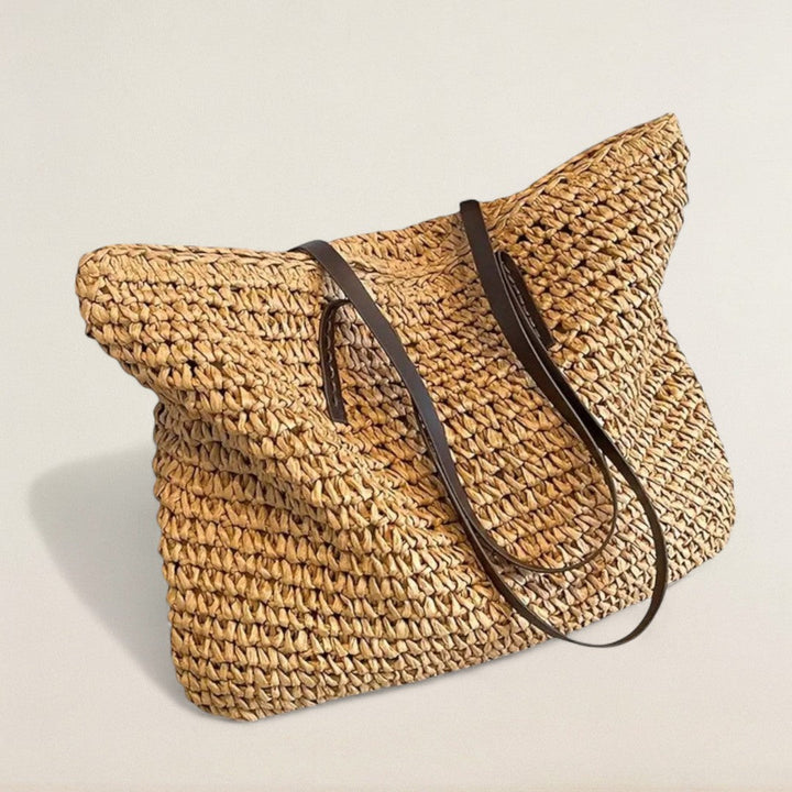 Flurina – Lässigi Strohtasche für Summer und Alltag