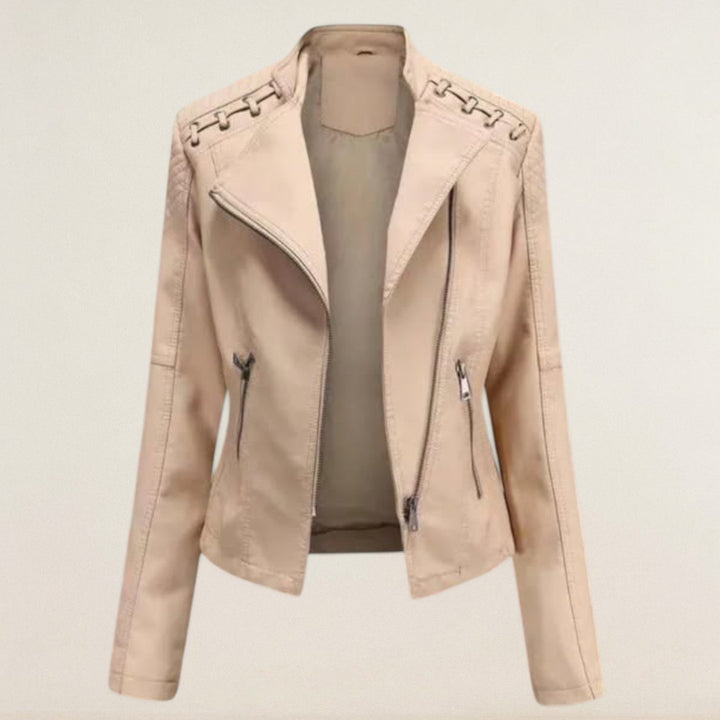 Mara – stilvolli Lederjacke mit modernem Schnitt