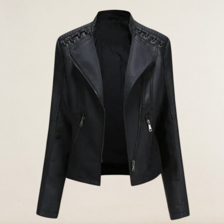 Mara – stilvolli Lederjacke mit modernem Schnitt
