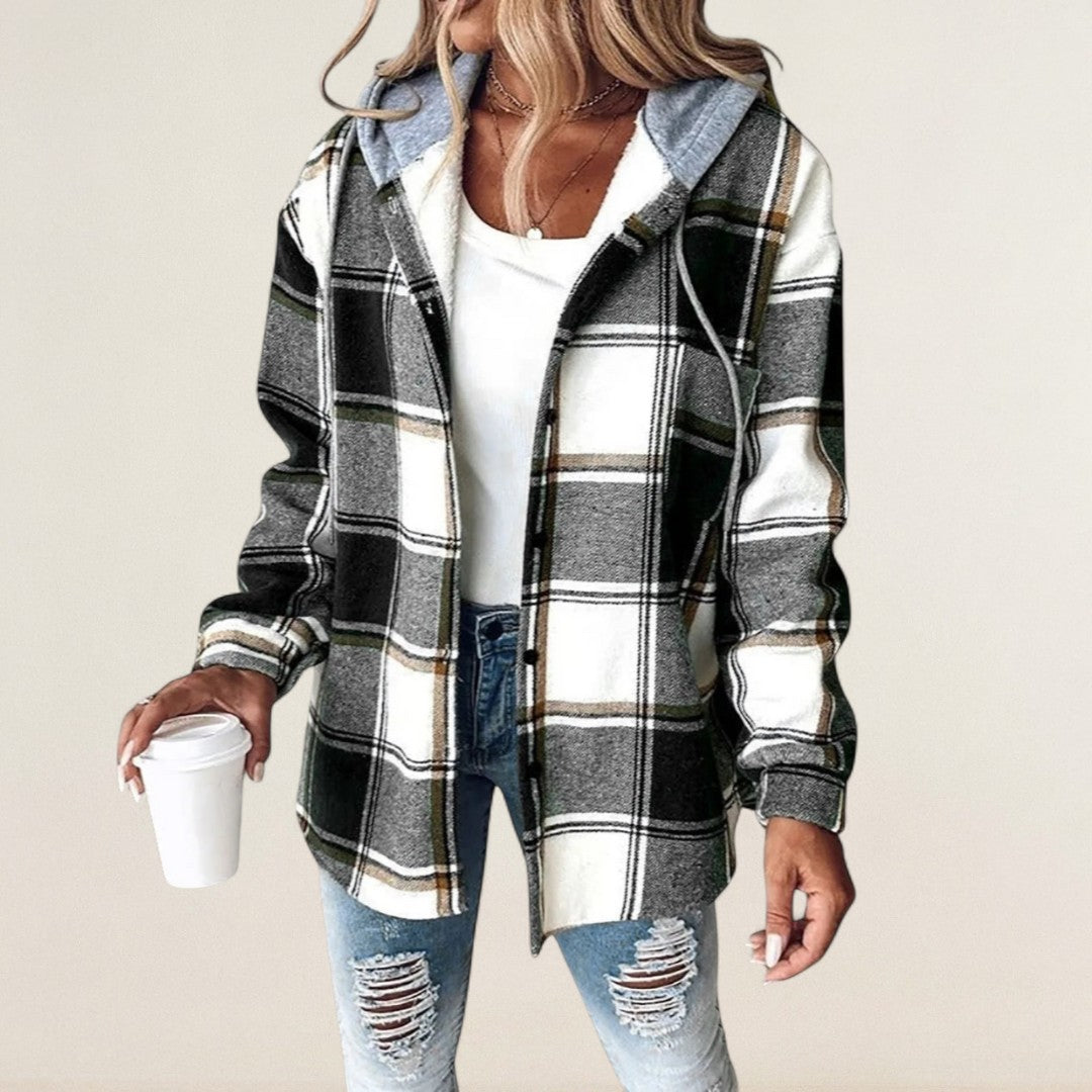 Sibylle – Gemütlichi Jacke mit Stilstruktur