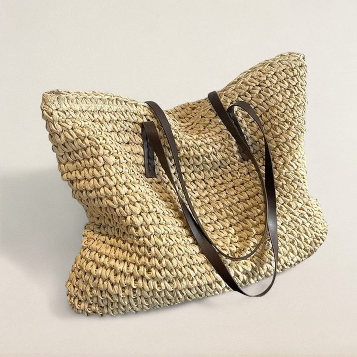 Flurina – Lässigi Strohtasche für Summer und Alltag