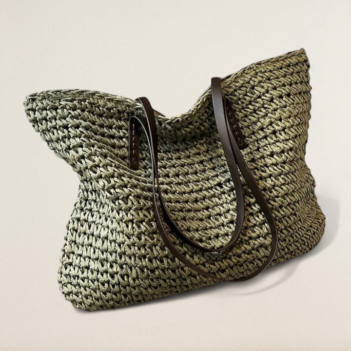 Flurina – Lässigi Strohtasche für Summer und Alltag