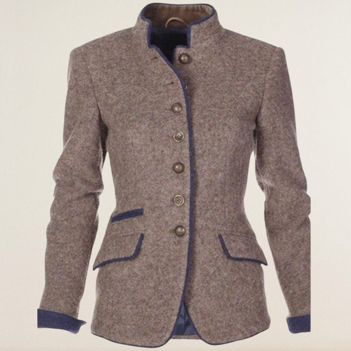 Giulia – taillierter Walk-Blazer mit Stehkrage