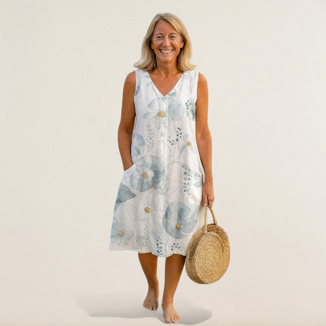 Annemarie – Blumigs Kleid mit luftigem Schnitt