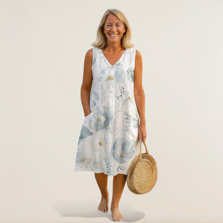 Annemarie – Blumigs Kleid mit luftigem Schnitt