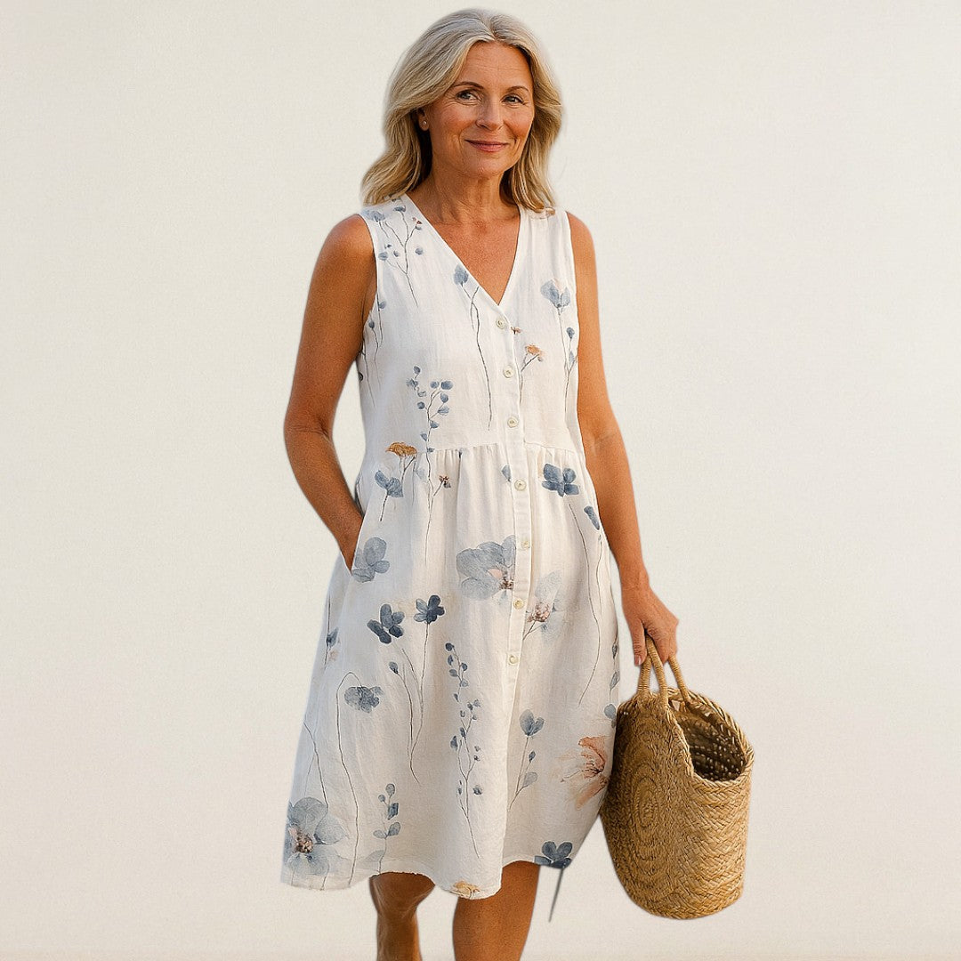 Annemarie – Blumigs Kleid mit luftigem Schnitt