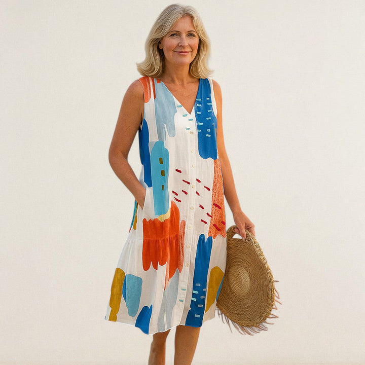 Annemarie – Blumigs Kleid mit luftigem Schnitt