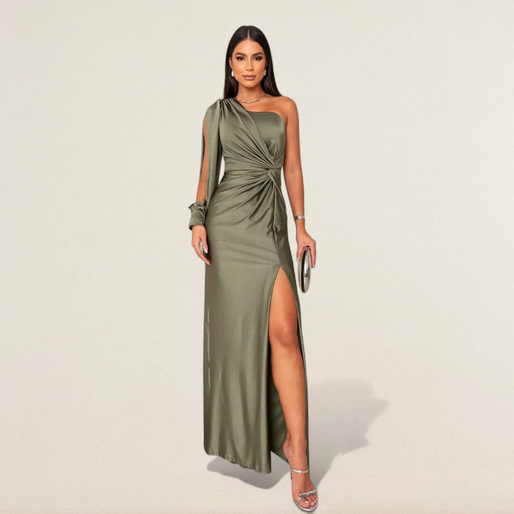 Lorena – elegante Abendrobe mit raffiniertem Schnitt