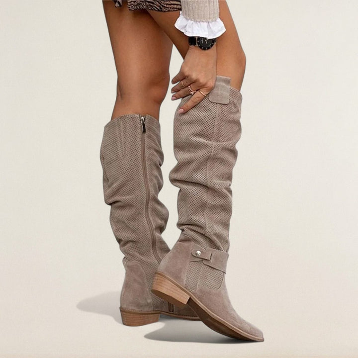 Claudia – orthopädischi Overknee Stiefel