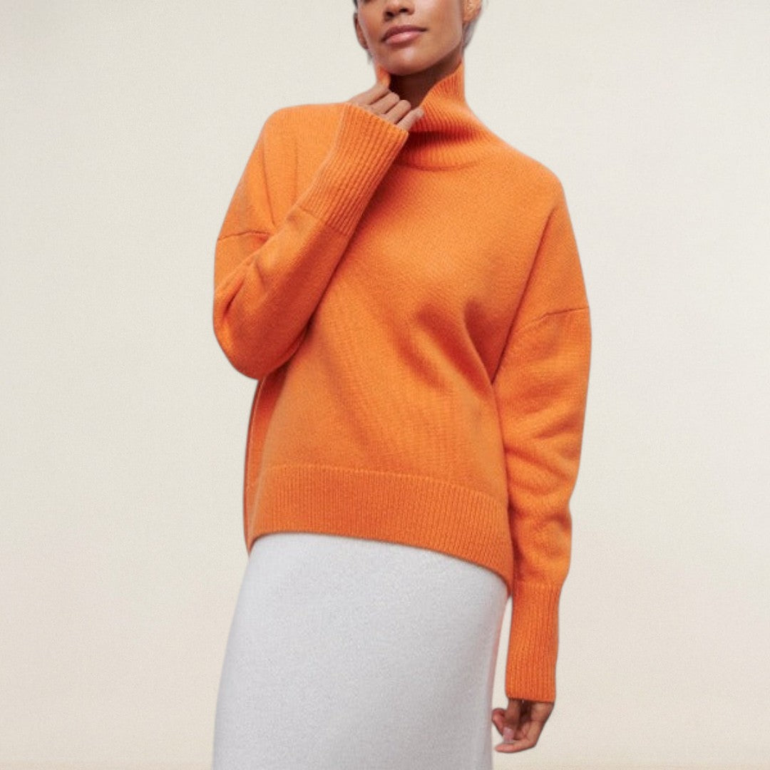 Danja – Oversize Rollkragenpullover mit Stilgefühl