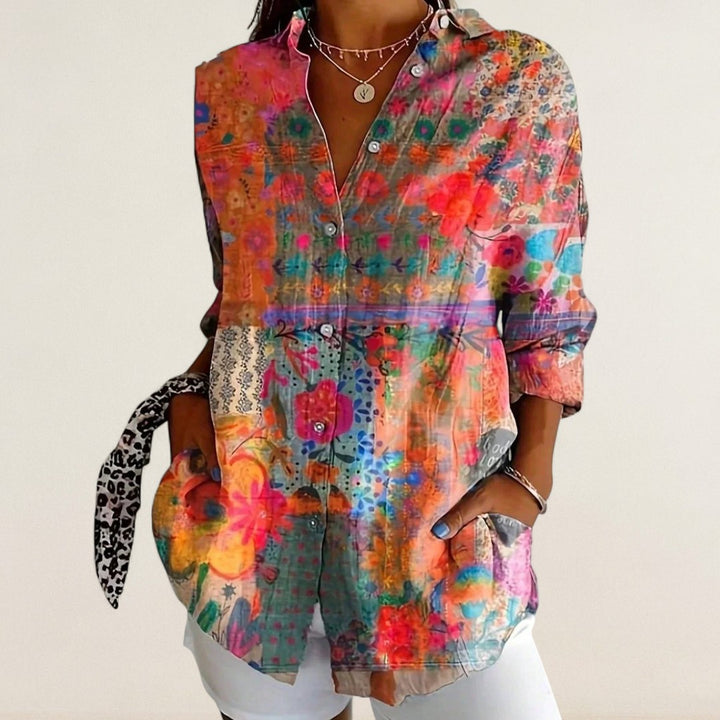 Lina – luftige Boho Bluse fürs Daily Chic