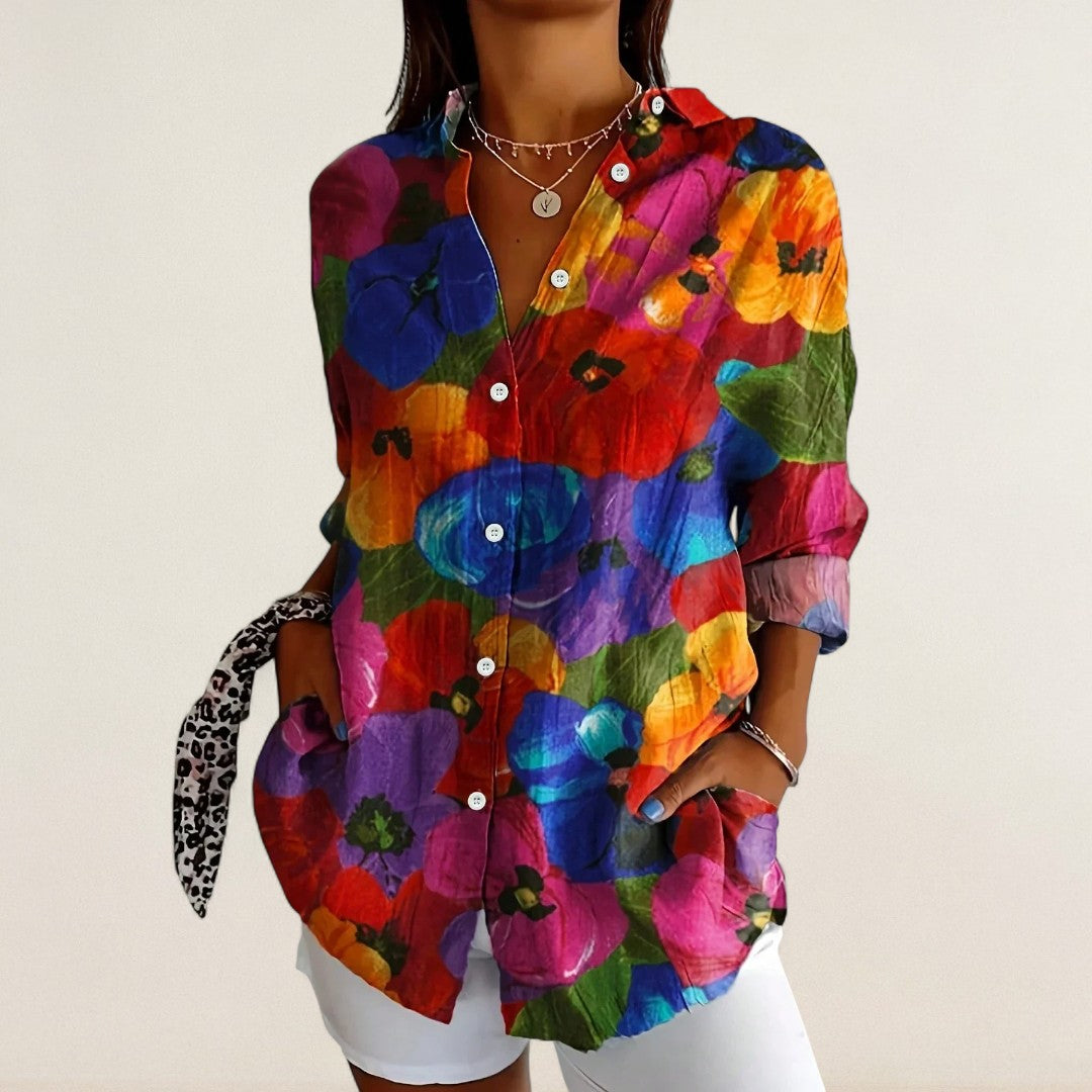 Lina – luftige Boho Bluse fürs Daily Chic