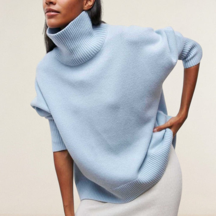 Danja – Oversize Rollkragenpullover mit Stilgefühl