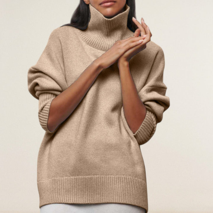 Danja – Oversize Rollkragenpullover mit Stilgefühl