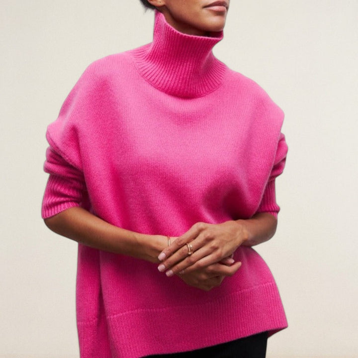 Danja – Oversize Rollkragenpullover mit Stilgefühl