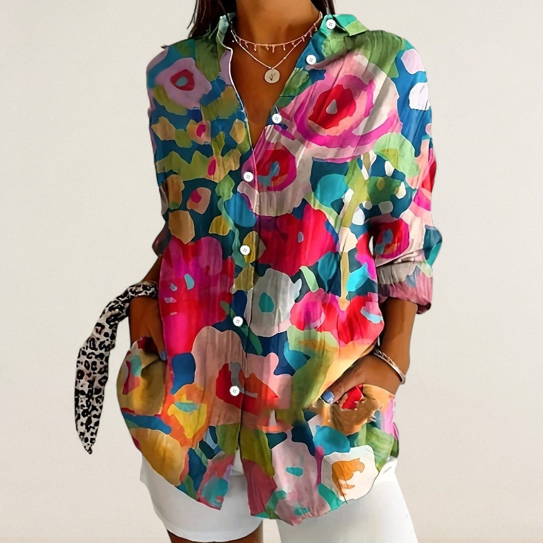 Lina – luftige Boho Bluse fürs Daily Chic
