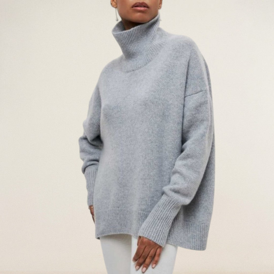 Danja – Oversize Rollkragenpullover mit Stilgefühl