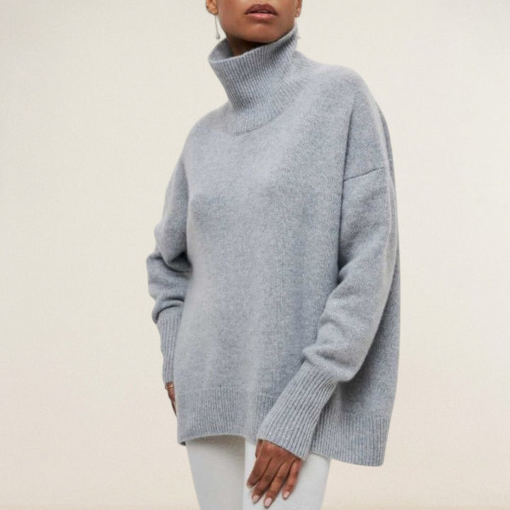 Danja – Oversize Rollkragenpullover mit Stilgefühl