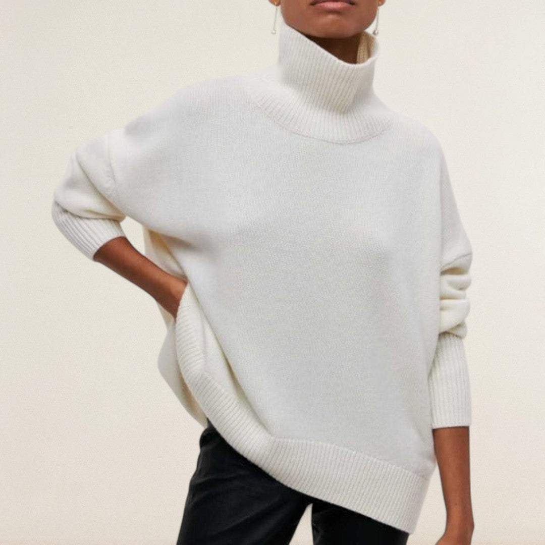 Danja – Oversize Rollkragenpullover mit Stilgefühl
