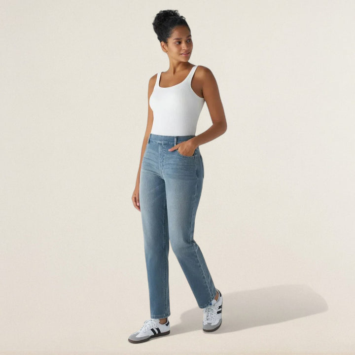 Rahel – Elastische High-Waist Jeans mit Komfort