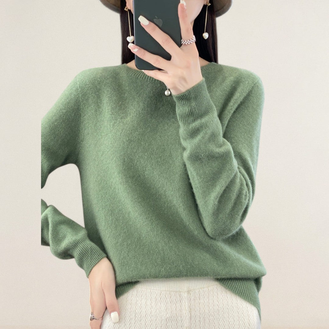 Marlis – Strickpullover mit modernem Rollkragen