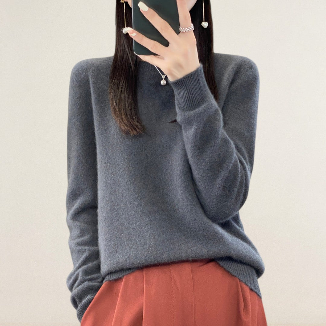 Marlis – Strickpullover mit modernem Rollkragen