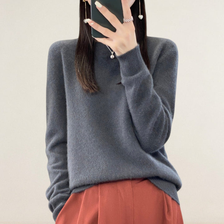 Marlis – Strickpullover mit modernem Rollkragen