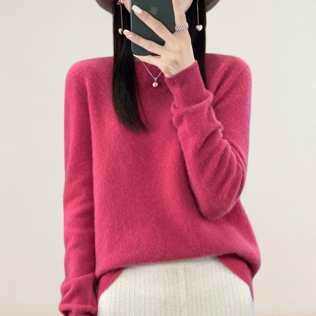 Marlis – Strickpullover mit modernem Rollkragen