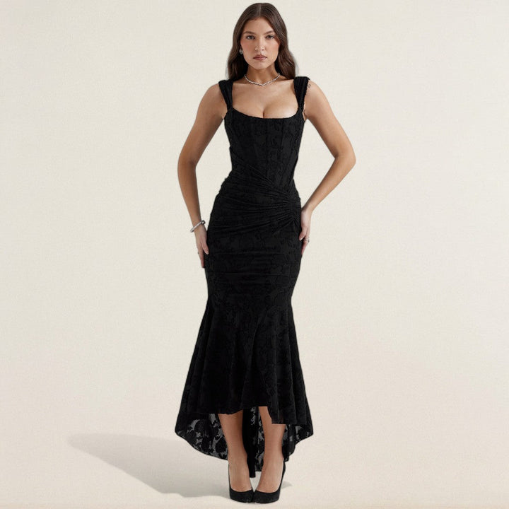 Melina – Figurbetonts Kleid für eleganti Momänt