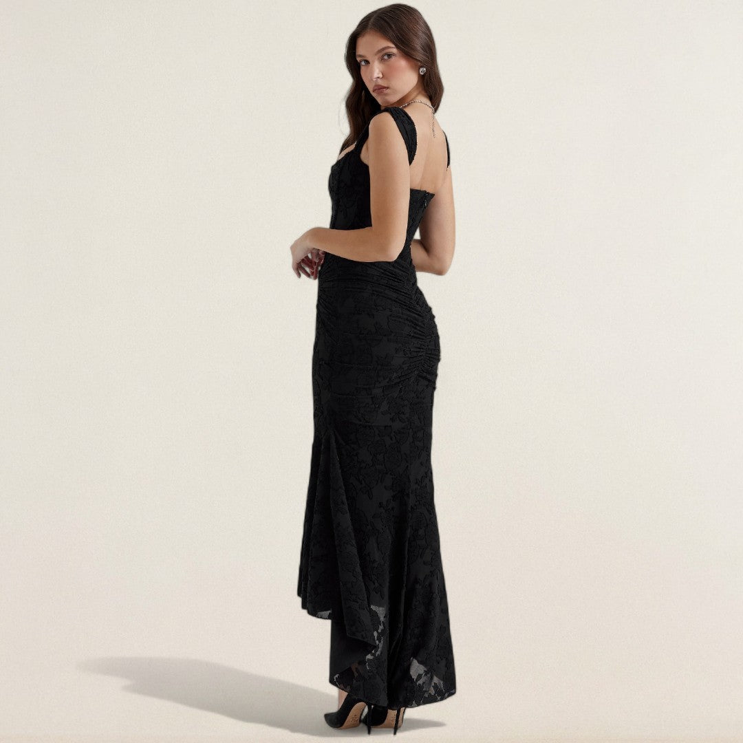 Melina – Figurbetonts Kleid für eleganti Momänt