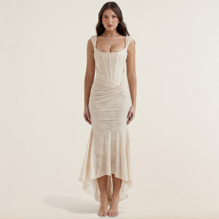 Melina – Figurbetonts Kleid für eleganti Momänt