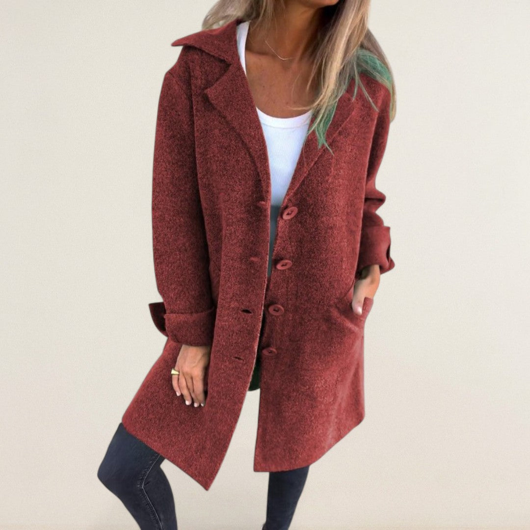 Leonie – Langi Übergangsjacke mit zeitlosem Schnitt