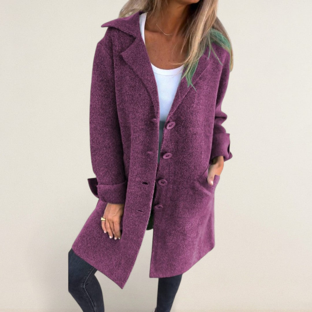 Leonie – Langi Übergangsjacke mit zeitlosem Schnitt