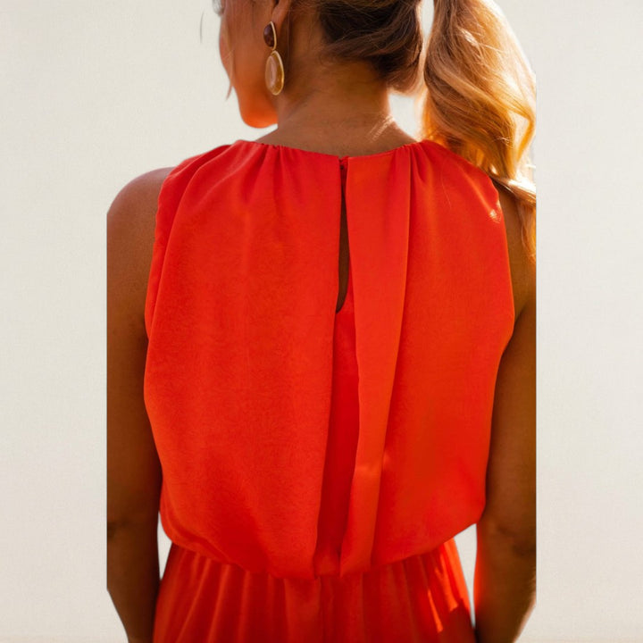 Fabienne – Elegantes Midi-Kleid mit raffiniertem Schnitt